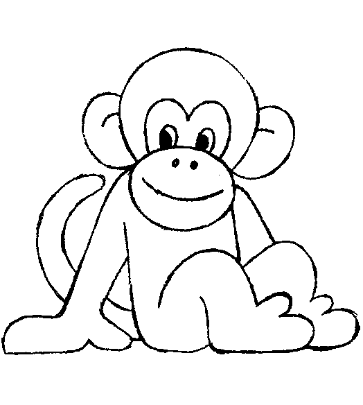 Resultado de imagen para dibujo de un mono